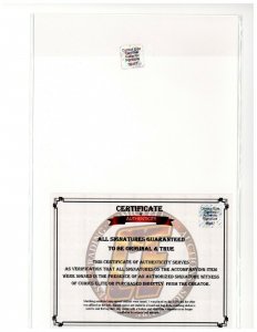 CROSSOVER #5 HUTCHISON-CATES 616 Color Splash Virgin Variant SIGNED W/COA NM.