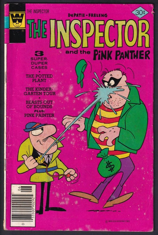 Inspector and the Pink Panther 15 (1977) GD Bronze Age Whitman comic