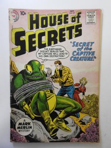 House of Secrets #37 (1960) GD Condition! 3 extra staples added