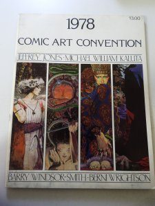 Comic Art Convention Program #1978 (1978) FN- Condition