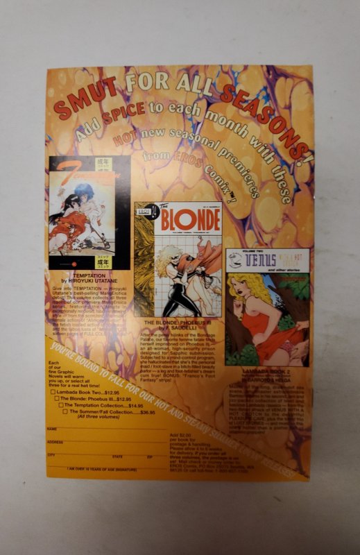 The Blonde: 12 Pearls #4 (1996) NM Eros Comix Comic Book J729