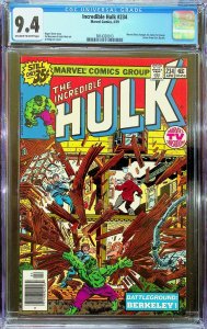 The Incredible Hulk #234 (1979) - CGC 9.4 - Cert#3814320013