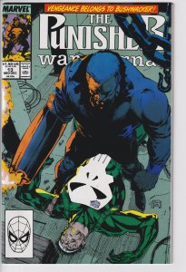 PUNISHER WAR JOURNAL #13 (Dec 1989) NM- 9.2 white!