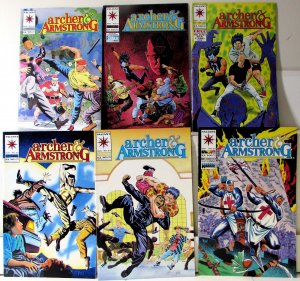 Archer & Armstrong Lot 6 #20, 21, 22, 23, 24, 25 1994 Valiant 1st Print Comics