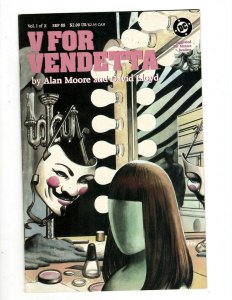 V For Vendetta Complete DC Comics LTD Series # 1 2 3 4 5 6 7 8 9 10 A Moore GK21