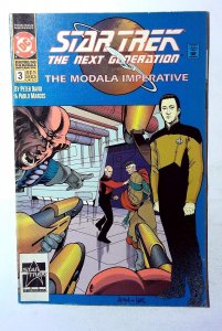 Star Trek: Next Generation - Modala Imperative #3 1991 DC 1st Print Comic Book
