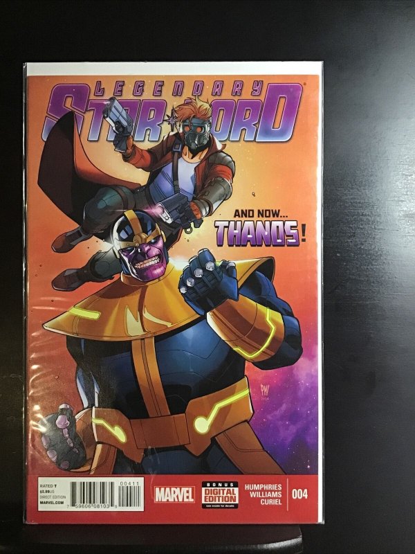 LEGENDARY STAR LORD #4 THANOS GUARDIANS OF THE GALAXY COMIC BOOK 2014 STARLORD 1 