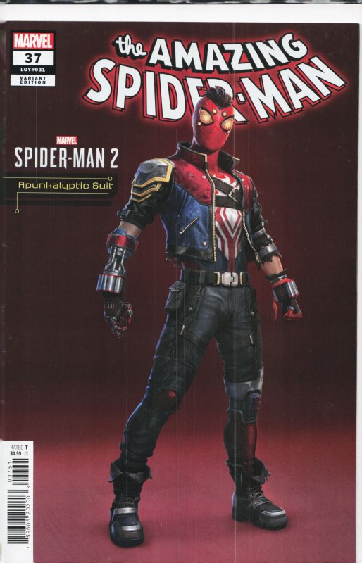The Amazing Spider-Man #37 Variant Cover (2024) Spider-Man