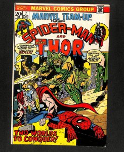 Marvel Team-up #7 Spider-Man Thor!