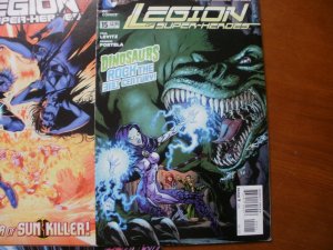 5 Near-Mint DC Comic: LEGION OF SUPER-HEROES #12 #13 (2011) #15 (New 52) #38 #49