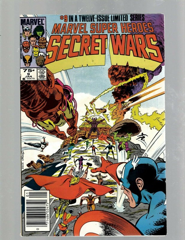 11 Comics Secret Wars 4 6 7 9 10 11 12 The Falcon 1 2 3 4 GB1