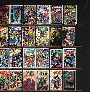 Huge Lot 150+ Comics with X-Factor, Racer X, The Punisher, X-Force & More!