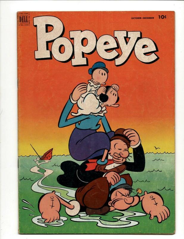 Popeye # 22 VF Gold Key Silver Age Comic Book Olive Oil Cartoon Spinach J371