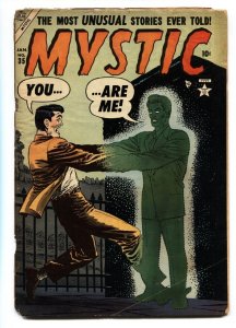 MYSTIC #35 1954-comic book ATLAS-SCI-FI-VIOLENCE-TERROR-PRE-CODE