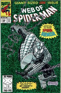 Web of Spider-Man #100 Spider-Armor NM
