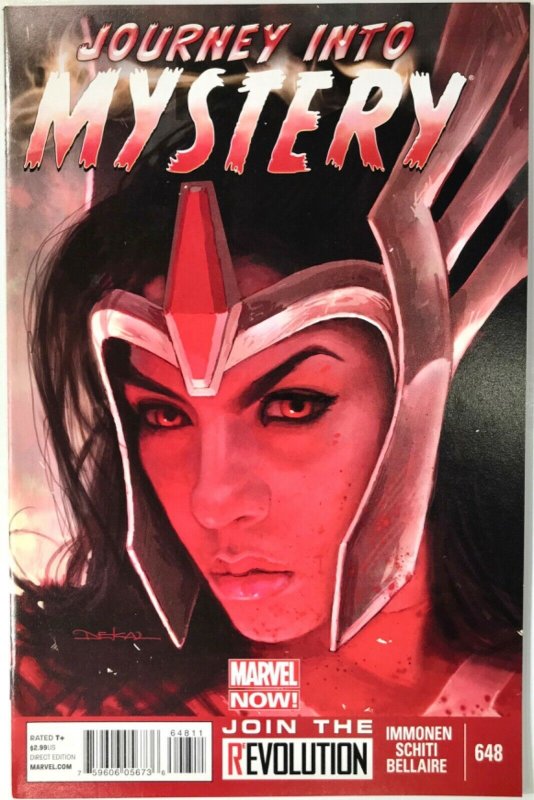 JOURNEY INTO MYSTERY Comic # 648 — Lady Sif — 2013 Marvel Universe $2.99 Cover