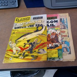 Classics Illustrated 72 47 Captain Blood Comics Lot Run Set Collection oregon tr