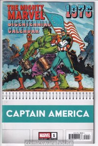 CAPTAIN AMERICA (2025 MARVEL) #1 VARIANT 1:50 JOHN ROMITA SR. BICENTENNI R50715