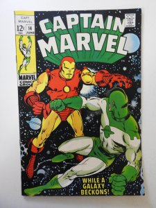 Captain Marvel #14 (1969) VF Condition!