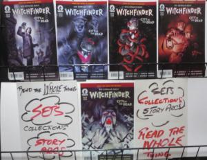 SIR EDWARD GREY- WITCHFINDER:CITY OF THE DEAD (Dark Horse, 2016)#1-5 COMPLETE!