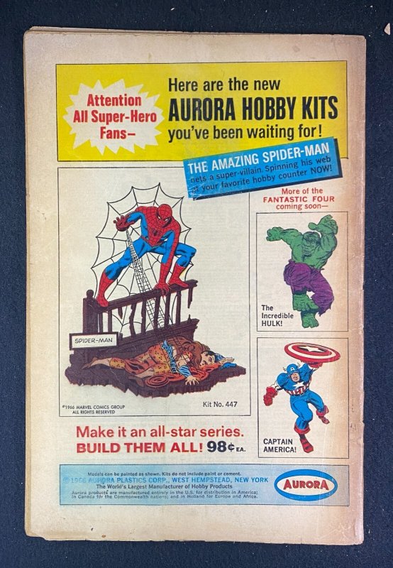 X-Men (1963) #28 GD+ (2.5) 1st Banshee