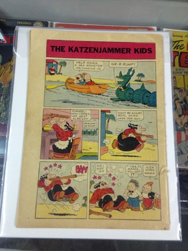 Katzenjammer Kids #6 GD detached cover King Features comics