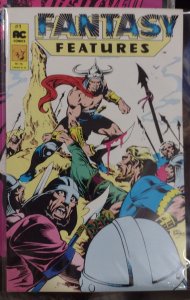 FANTASY FEATURES # 1 1987 AC COMICS BILL BLACK DELL BARRAS