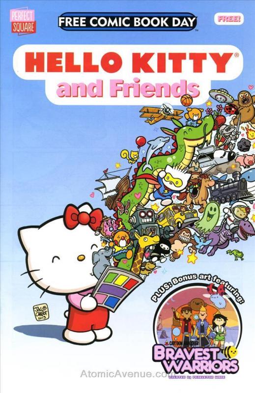 Hello Kitty and Friends FCBD #2014 VF/NM Perfect Square - save on shipping - det