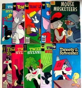 Tom & Jerry and Sylvester & Tweety comic books lot of 10 issues 1980s cartoon