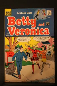 Archie's Girls Betty and Veronica #123 (1966) VF/NM or better! Mailman c...