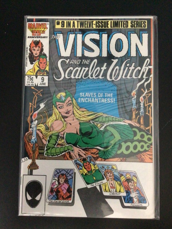 The Vision and the Scarlet Witch #9 (1986)  NM-NM+