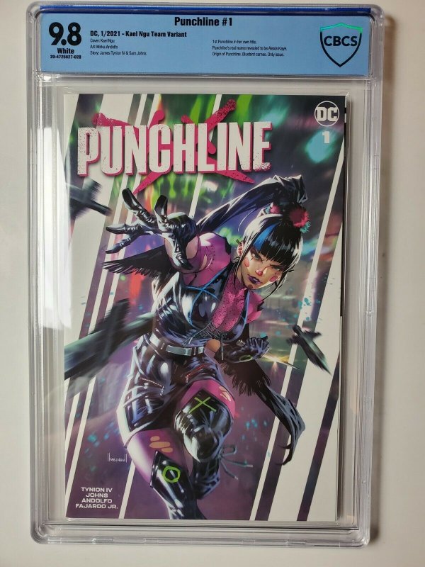 Punchline #1 CGC 9.8 Kael Ngu Team Variant