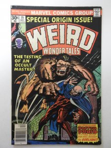 Weird Wonder Tales #19 (1976) VG+ Condition