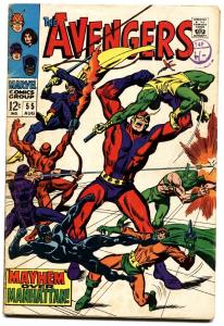 Avengers #55 1968-1st Ultron-key Issue-MCU- Vg-