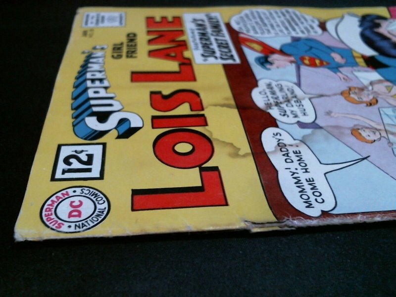 Superman's Girlfriend Lois Lane #30 Low Grade Jan 1962 DC