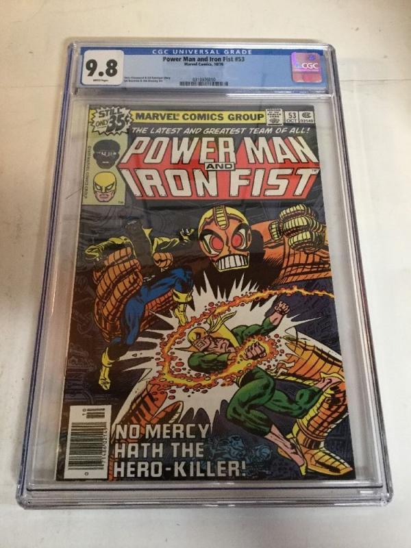 Power Man And Iron Fist 53 Cgc 9.8 Chris Claremont Ed Hannigan Story