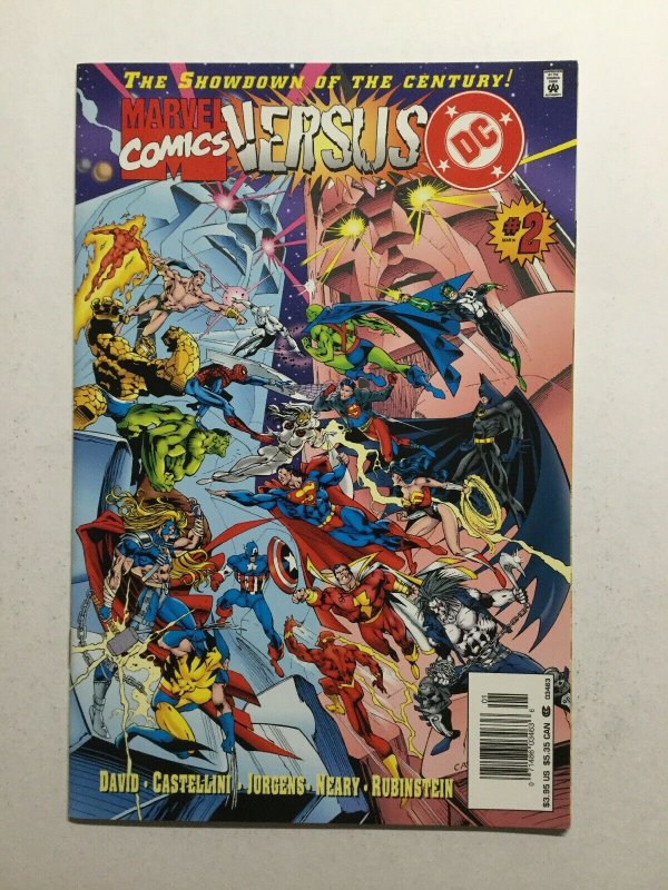 Marvel Vs Dc Comics 2 Near Mint Nm Newsstand Edition Marvel Dc Comics