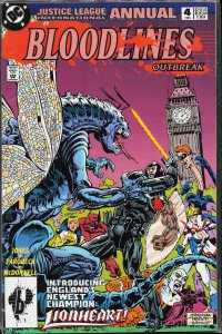 Justice League International Annual #4 (1993) Lionheart