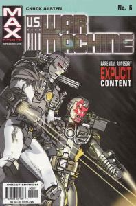 U.S. War Machine #6 VF/NM; Marvel | save on shipping - details inside