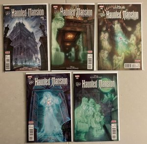 Haunted Mansion set #1-5 Marvel (8.0 VF) (2016)