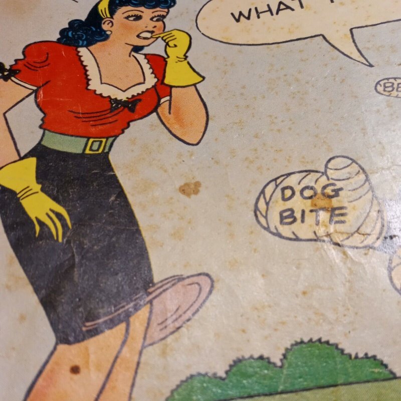 Fritzi Ritz #29 St John Comics 1953 Golden Age Good Girl Art early Peanuts strip