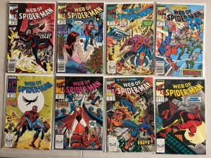 Web of Spider-Man lot #41-80 + 2 Annuals Marvel (avg 7.0) 34 diff (1988 to 1991)
