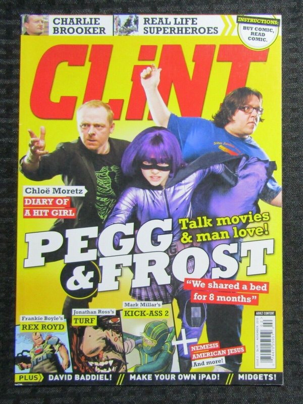 2010 CLINT Magazine #2 FVF 7.0 Simon Peg / Kick-Ass / Fisherman Collection