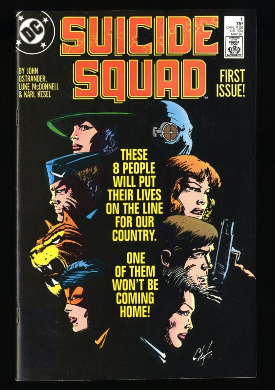 Suicide Squad (1987) #1 NM- 9.2 1st Solo Title!