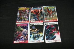 GUARDIANS OF THE GALAXY-2014 LOT OF 33 COMICS WITH BONUS RUN OF THREE #1'S VF-NM