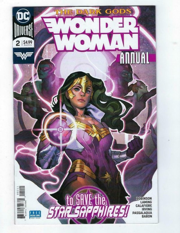 WONDER WOMAN Annual #2, NM, Star Sapphires, 2018, Dark Gods, more DC in store 