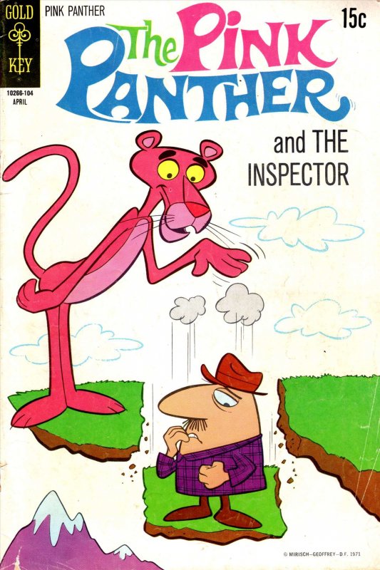 Pink Panther, The (Gold Key) #1 FAIR ; Gold Key | low grade comic And The Inspec
