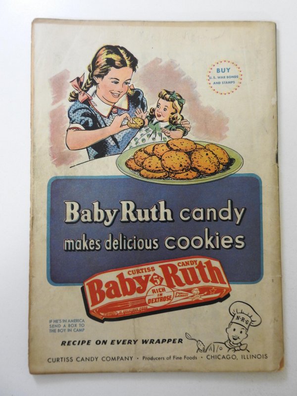 Funny Tunes #16 (1944) GD Condition Centerfold detached