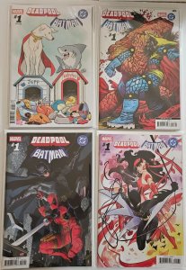 Deadpool/Batman #1 Lot 13 Marvel Dc Comic Capullo Miller Includes Exclusives