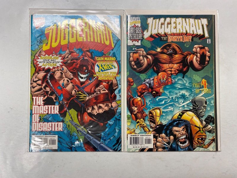2 Juggernaut MARVEL comic books One Shot Giant-Sized Spectacular 8 RC16